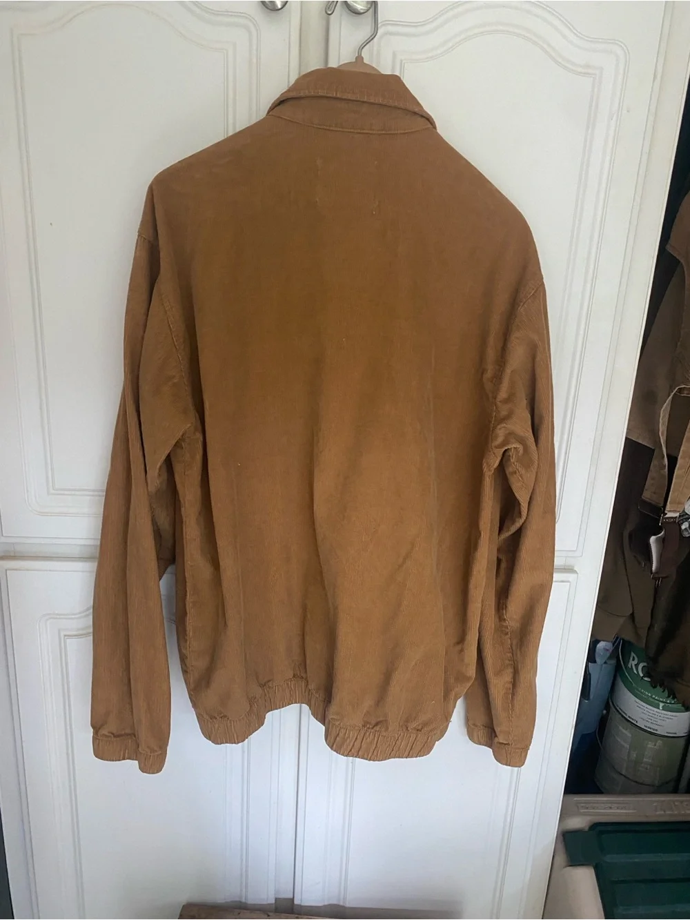Urban Outfitters Brown Corduroy Zip Jacket